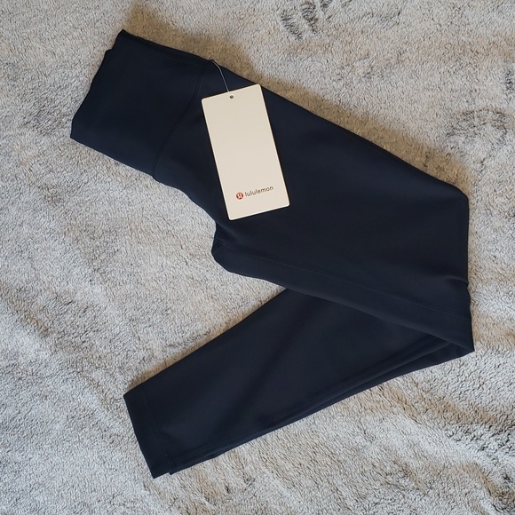 Lululemon Wunder Train HR Tight 25" 2 True Navy NWT - Picture 6 of 9